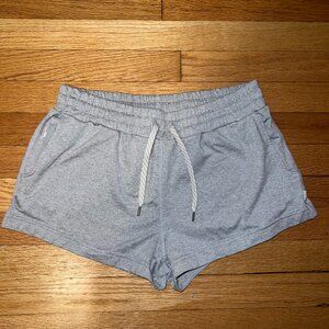 Vuori Halo Performance Short - Heather Grey, Small